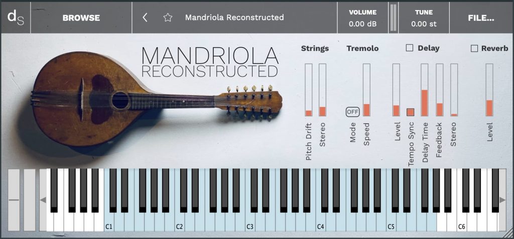 The Mandriola "Reconstructed" Sample Library